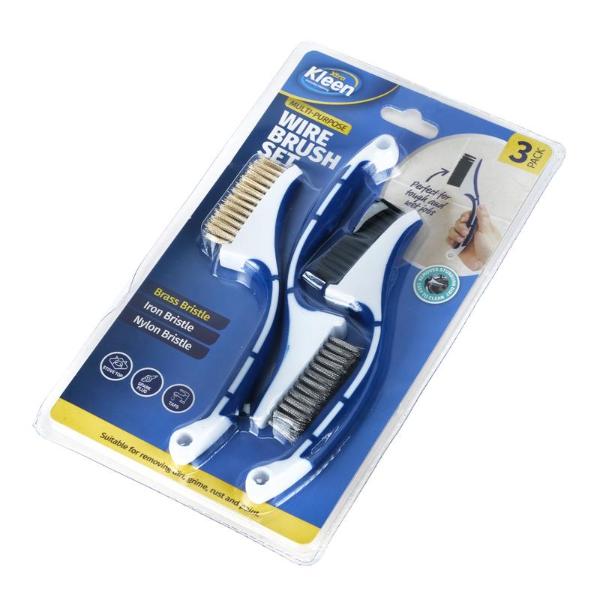 3 Pack Wire Brush Set - Image 3