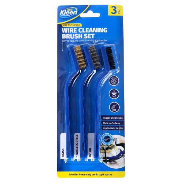 3 Pack Wire Cleaning Brush Set