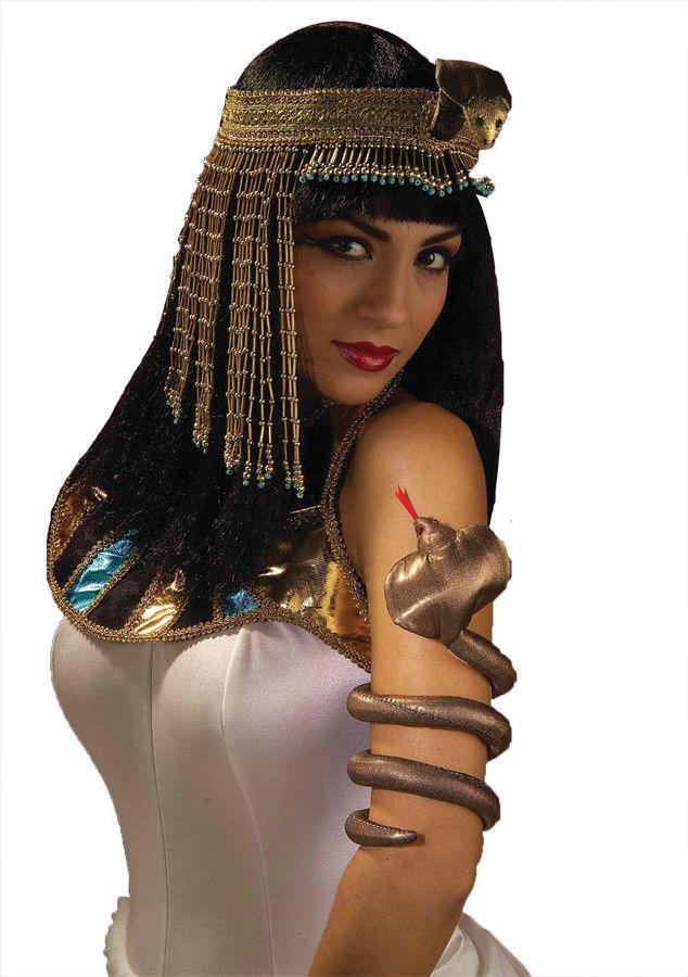 Womens Cleopatra Egyptian Snake Armband