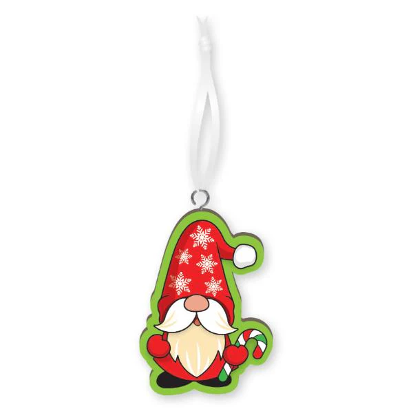 XMAS HANDMADE WOOD ORNAMENT - NO 1 GRINCH